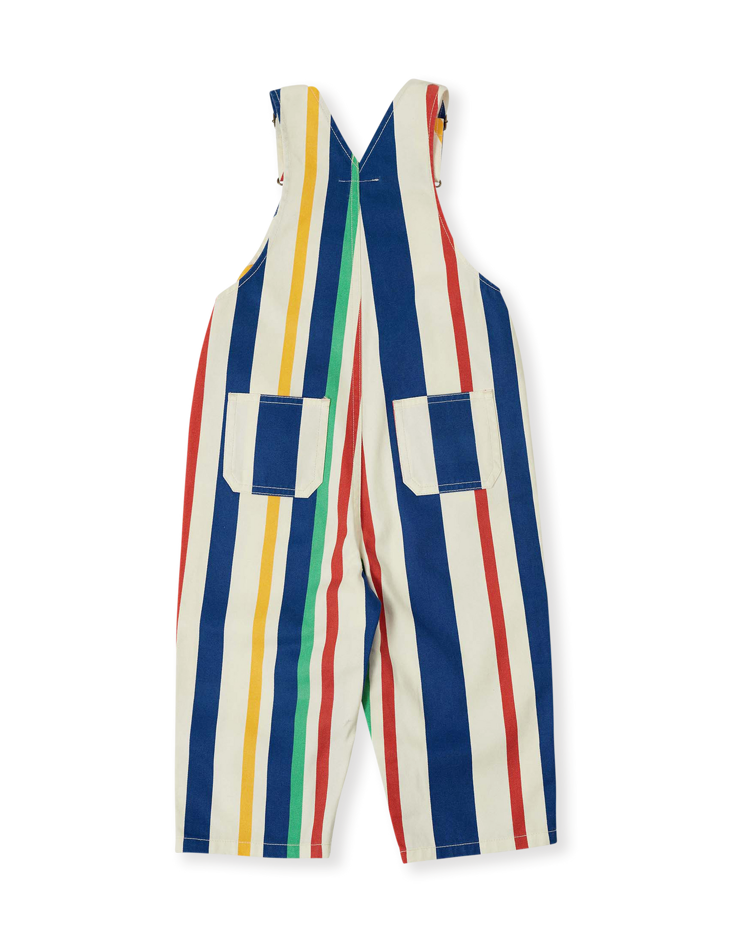 Goldie + Ace 90's Bold Stripe Austin Denim Overalls