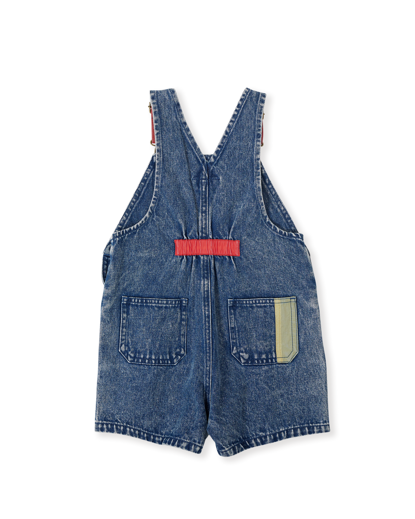 Goldie + Ace Primary Pop Burton Denim Overalls