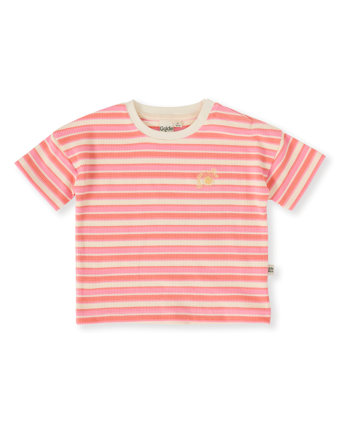 Goldie + Ace Watermelon Stripe T-Shirt