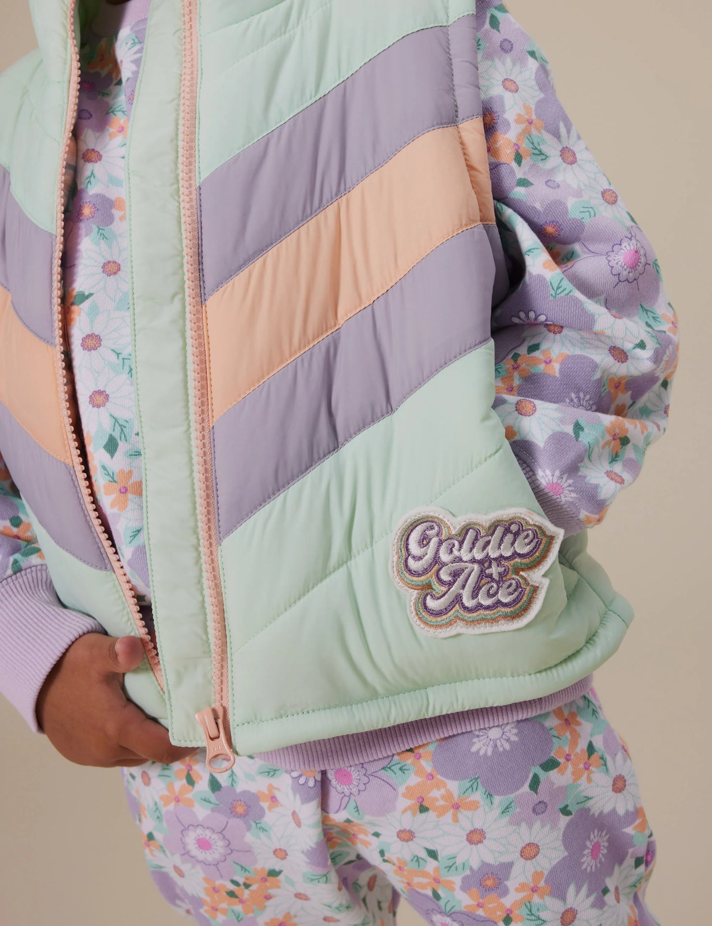 Goldie + Ace Flora Terry Sweatpants