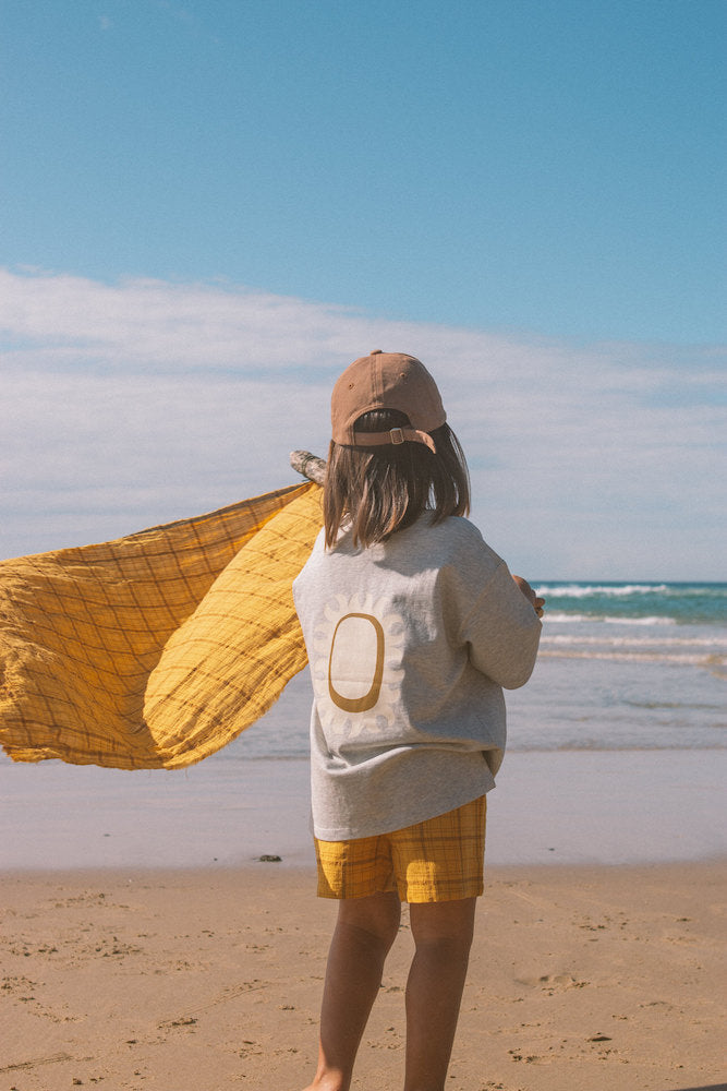 Grown Sunshine Tee Grey Marle