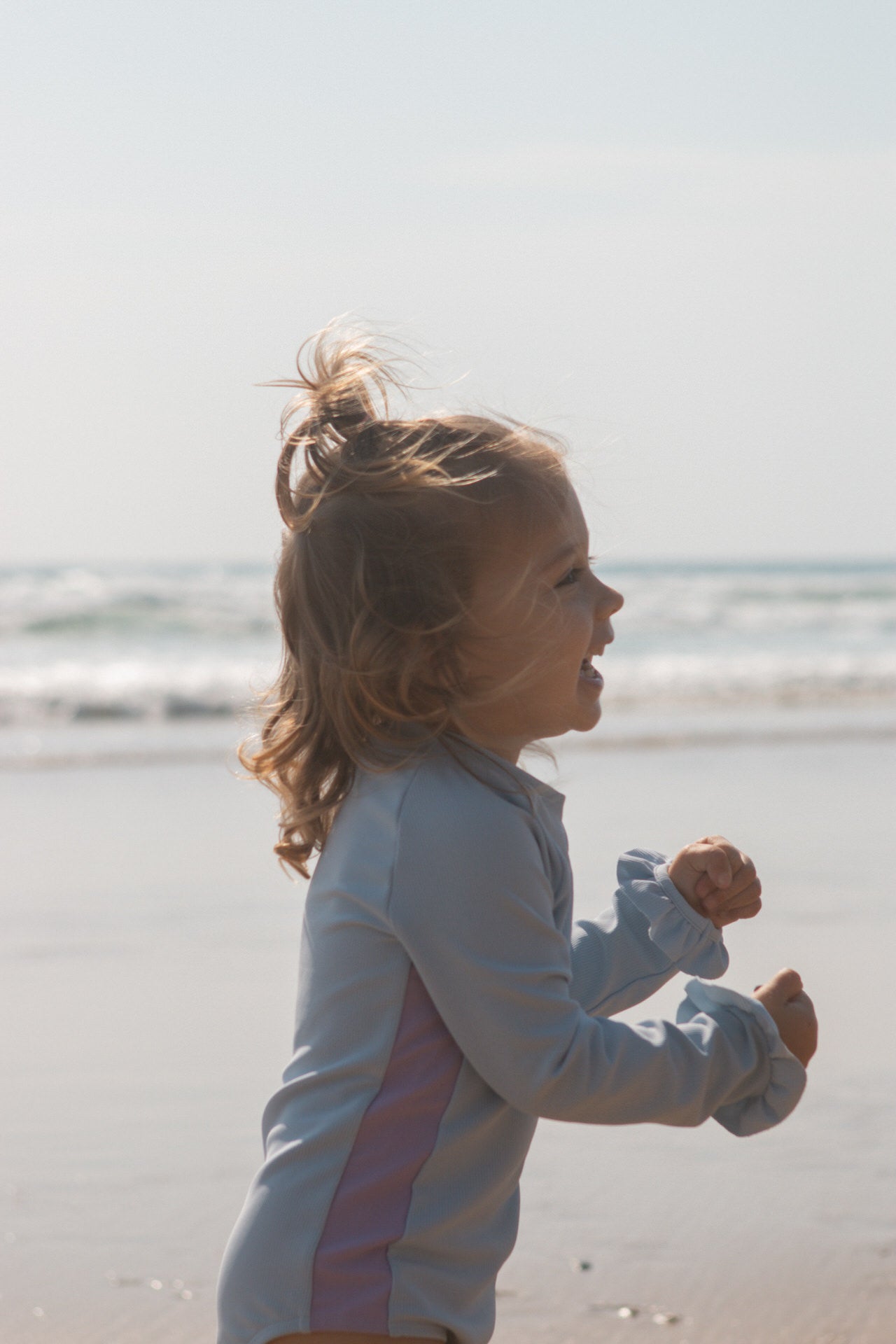 Grown Zip Long Sleeve Swimwear One Piece Ocean