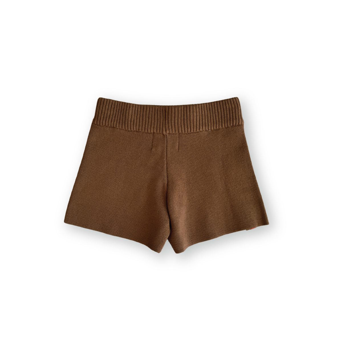 Grown Milano Knit Shorts Brownie
