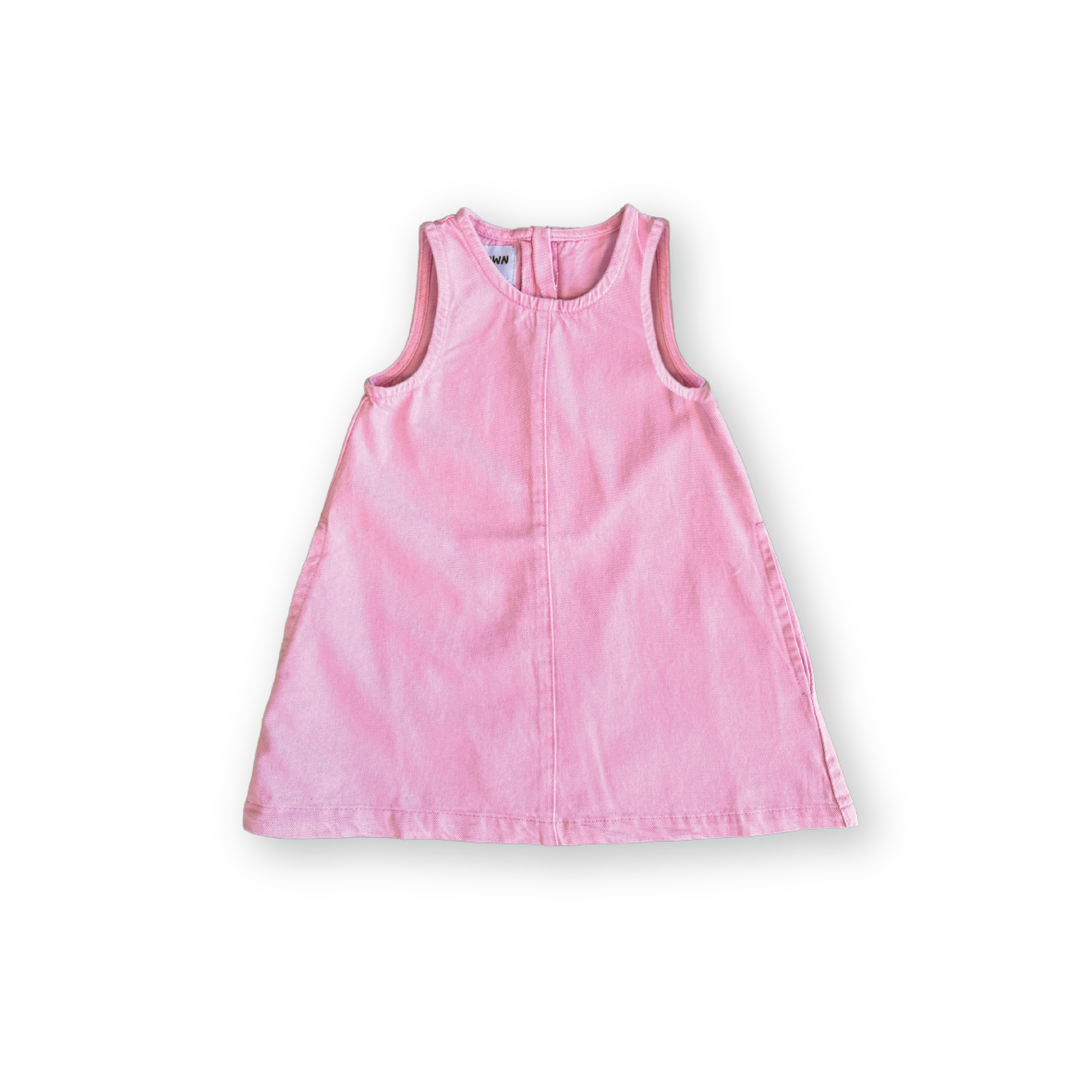 Grown Shift Denim Dress Candy