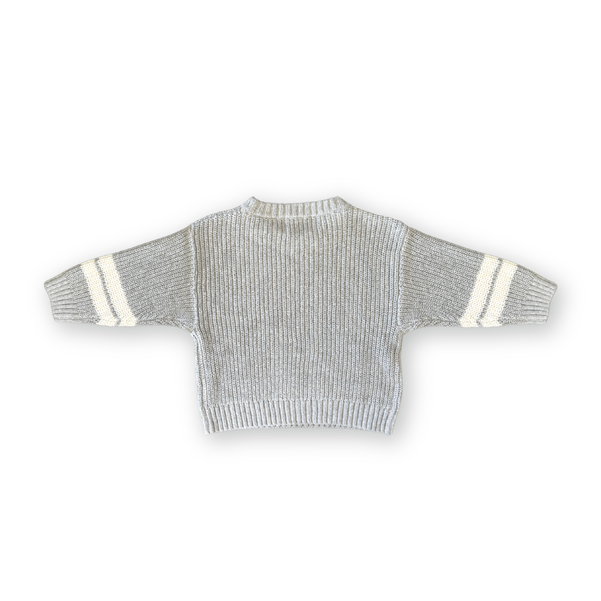 Grown Chunky Rib Pull Over Stone