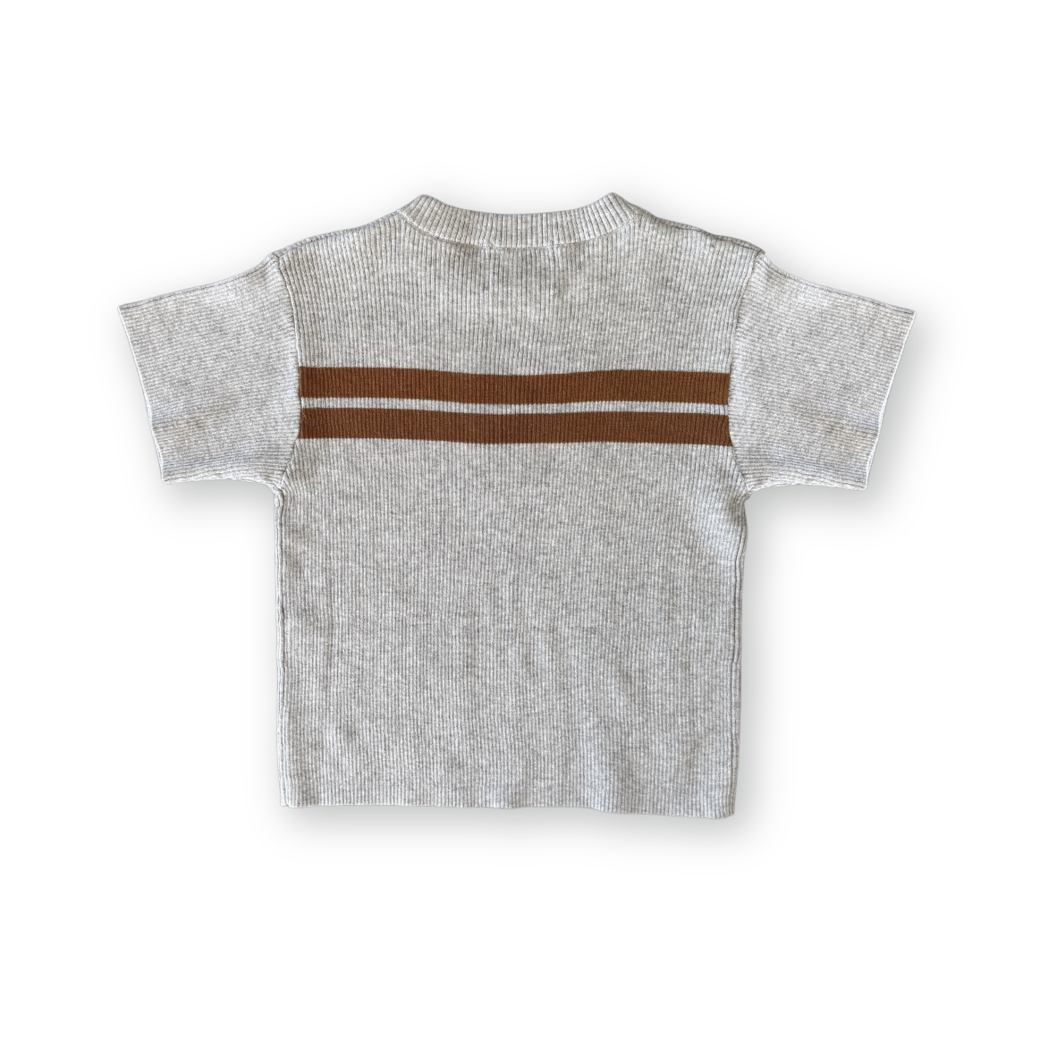 Grown Twin Striped Ribbed Tee