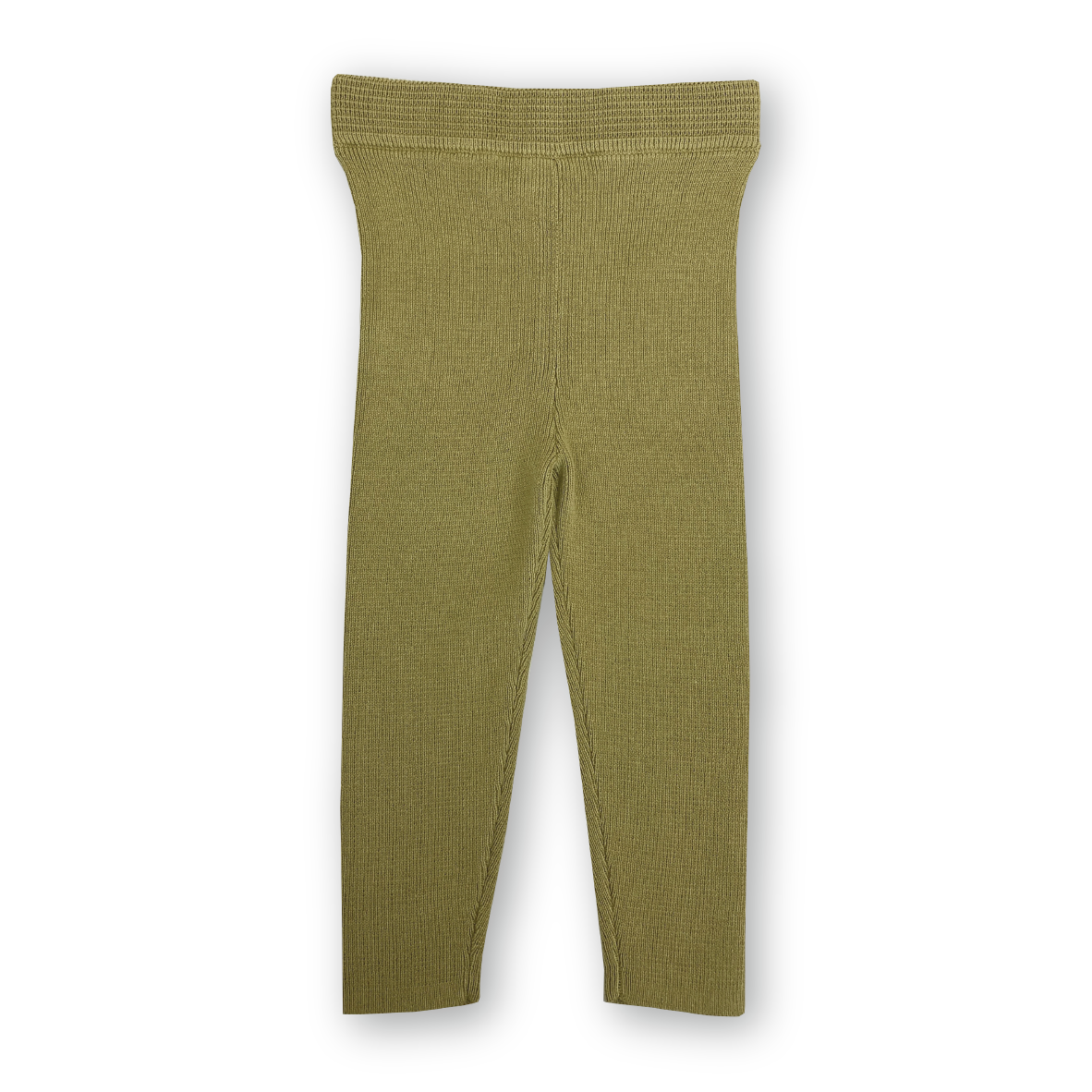 Grown Organic Ribbed Essential Leggings Sage