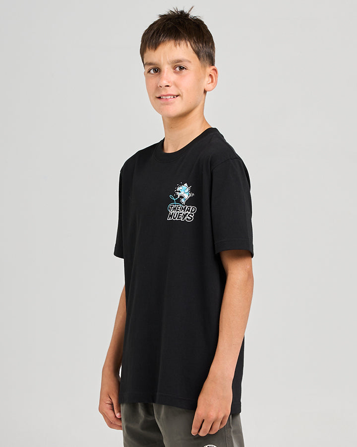 Mad Hueys Great Bite Shark Tee Great Bite Black