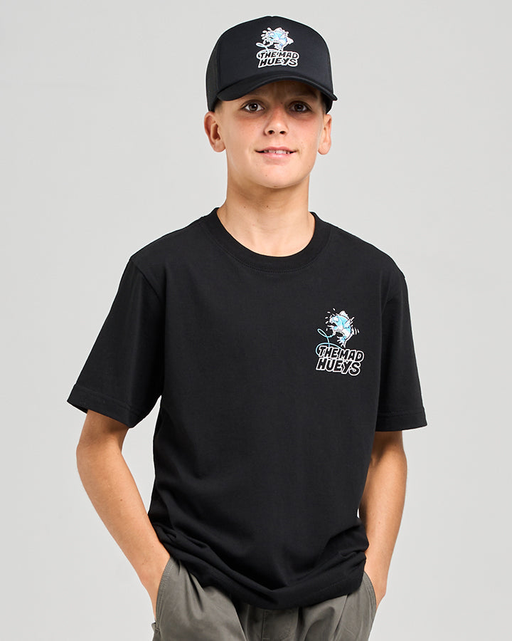 Mad Hueys Great Bite Shark Tee Great Bite Black