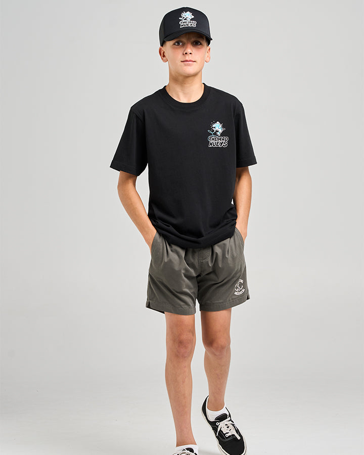 Mad Hueys Great Bite Shark Tee Great Bite Black