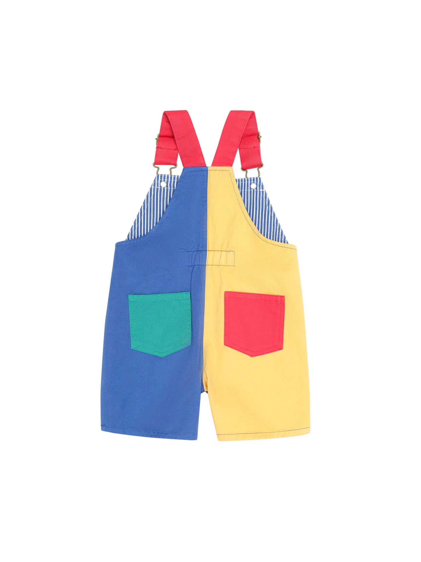 Huxbaby Colour Block Pocket Shortall | Overall
