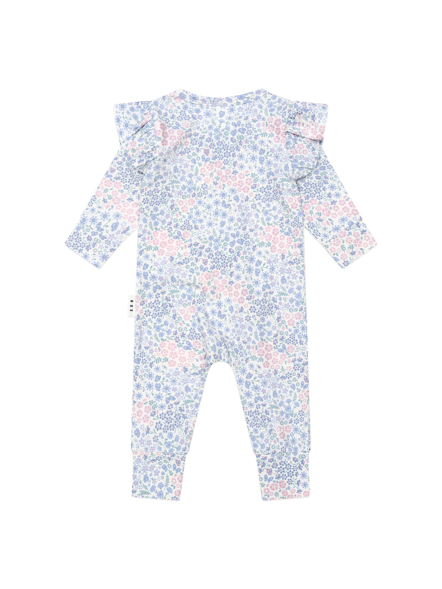 Huxbaby Flower Garden Frill Romper