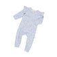 Huxbaby Magical Unicorn Surprise Frill Romper Dusty Blue