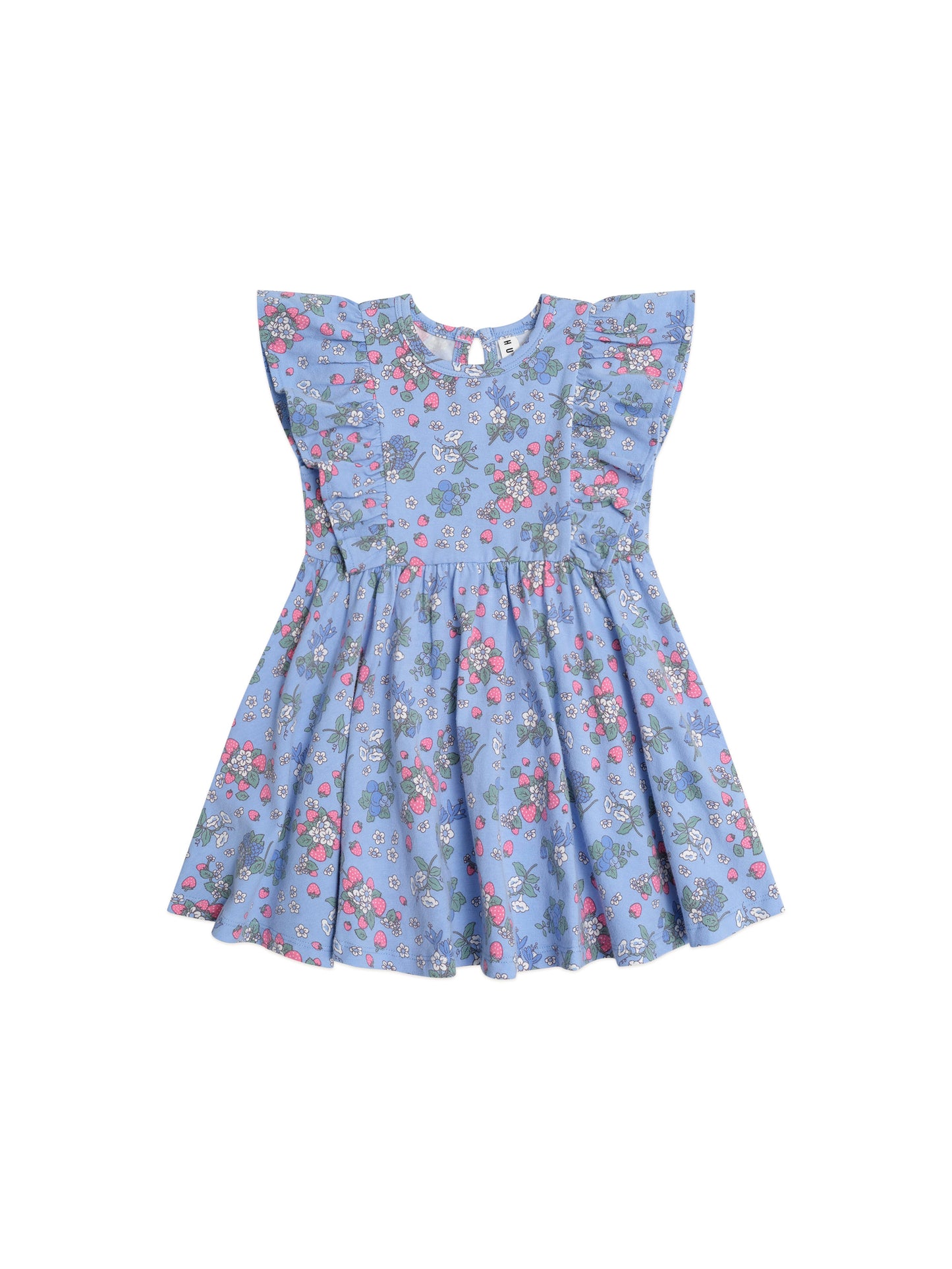 Huxbaby Strawberry Garden Frill Dress
