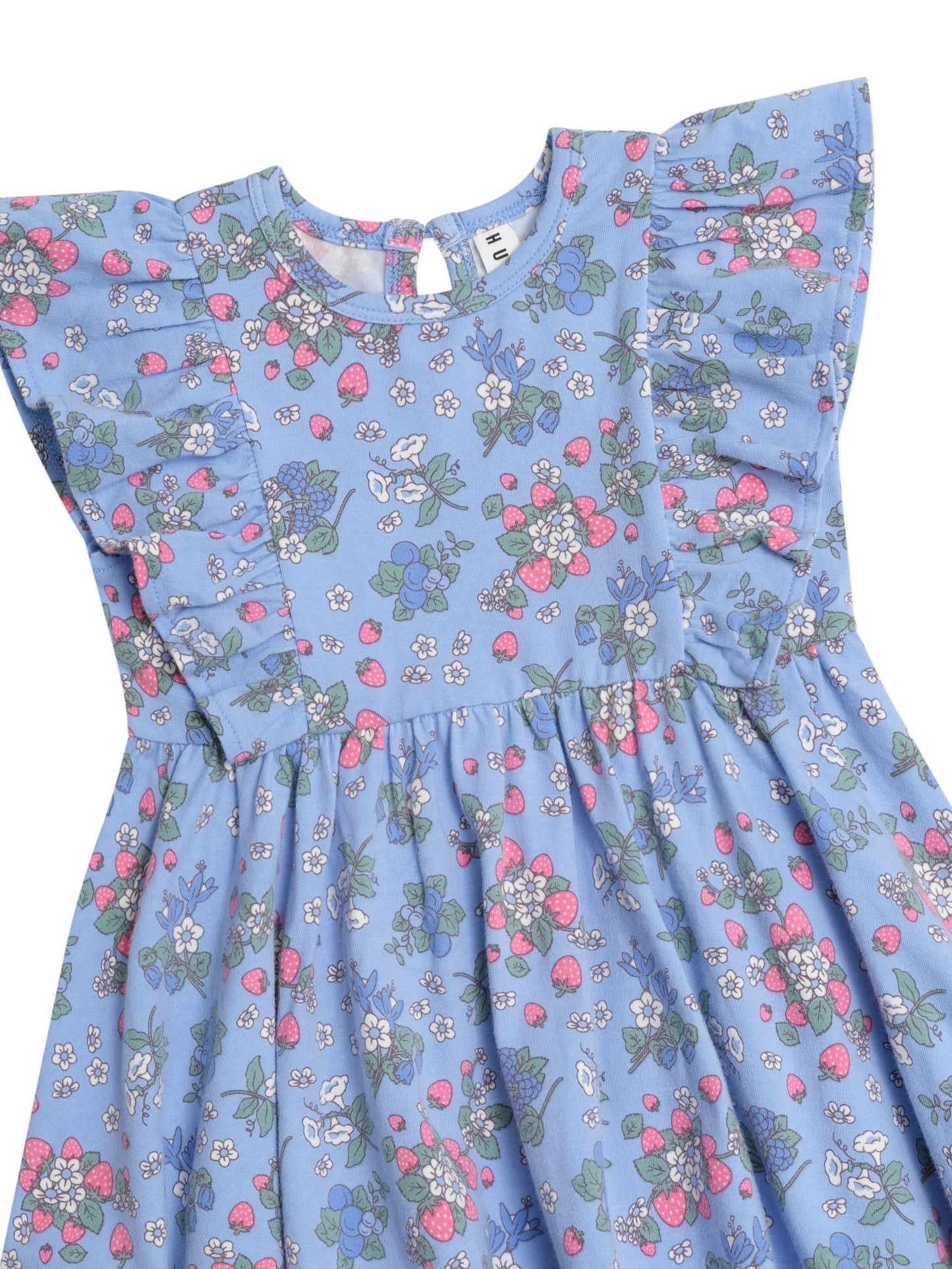 Huxbaby Strawberry Garden Frill Dress