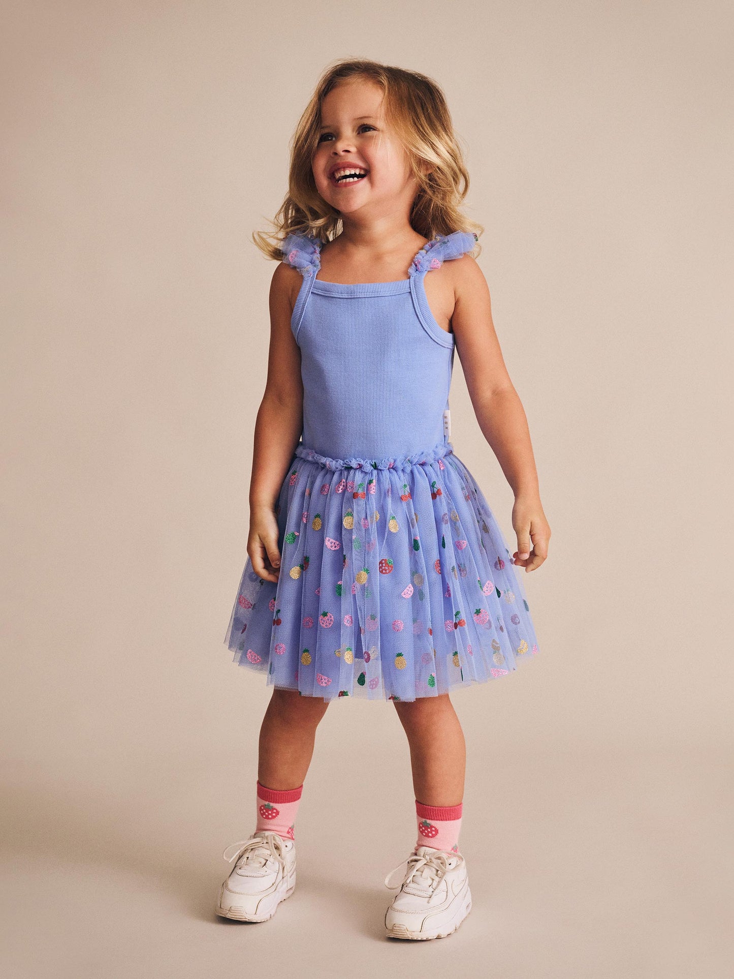 Huxbaby Fruit Salad Summer Tulle Dress