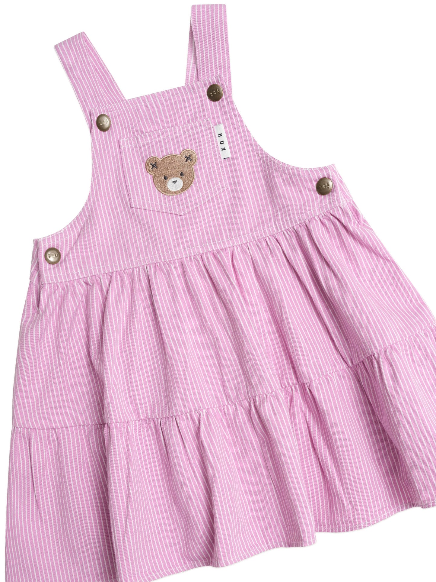 Huxbaby Candy Stripe Pinafore Dress