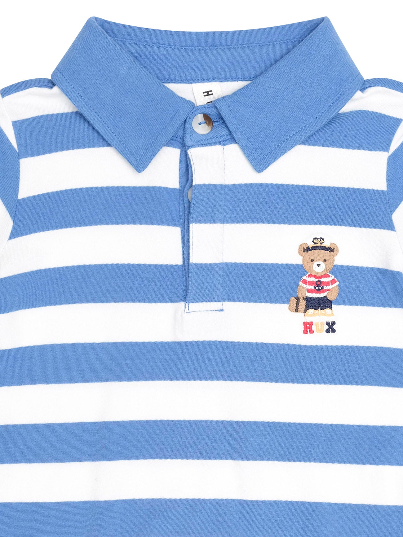 Huxbaby Nautical Stripe Standing Hux Polo