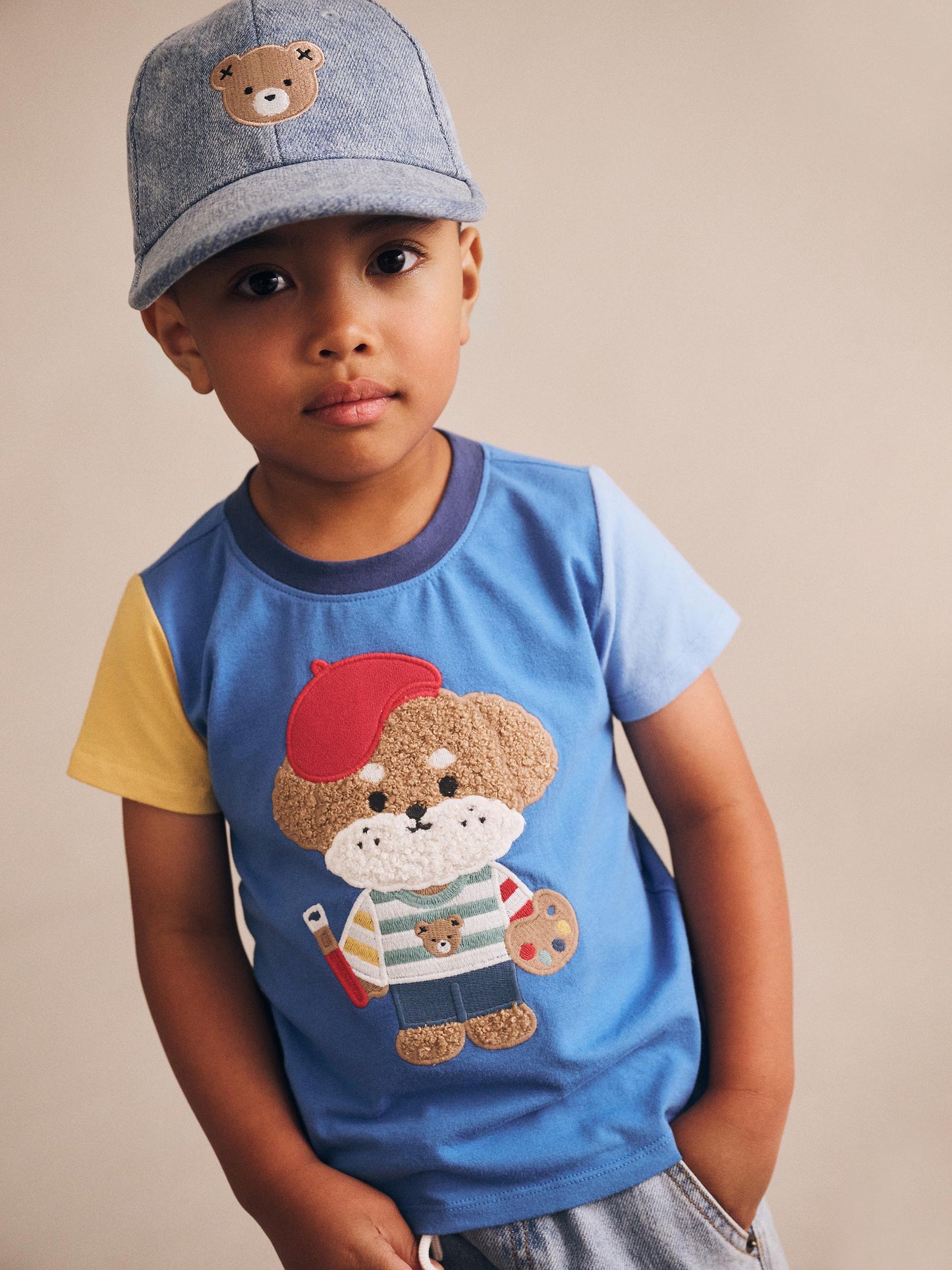 Huxbaby Parisian Painter Pup Tee