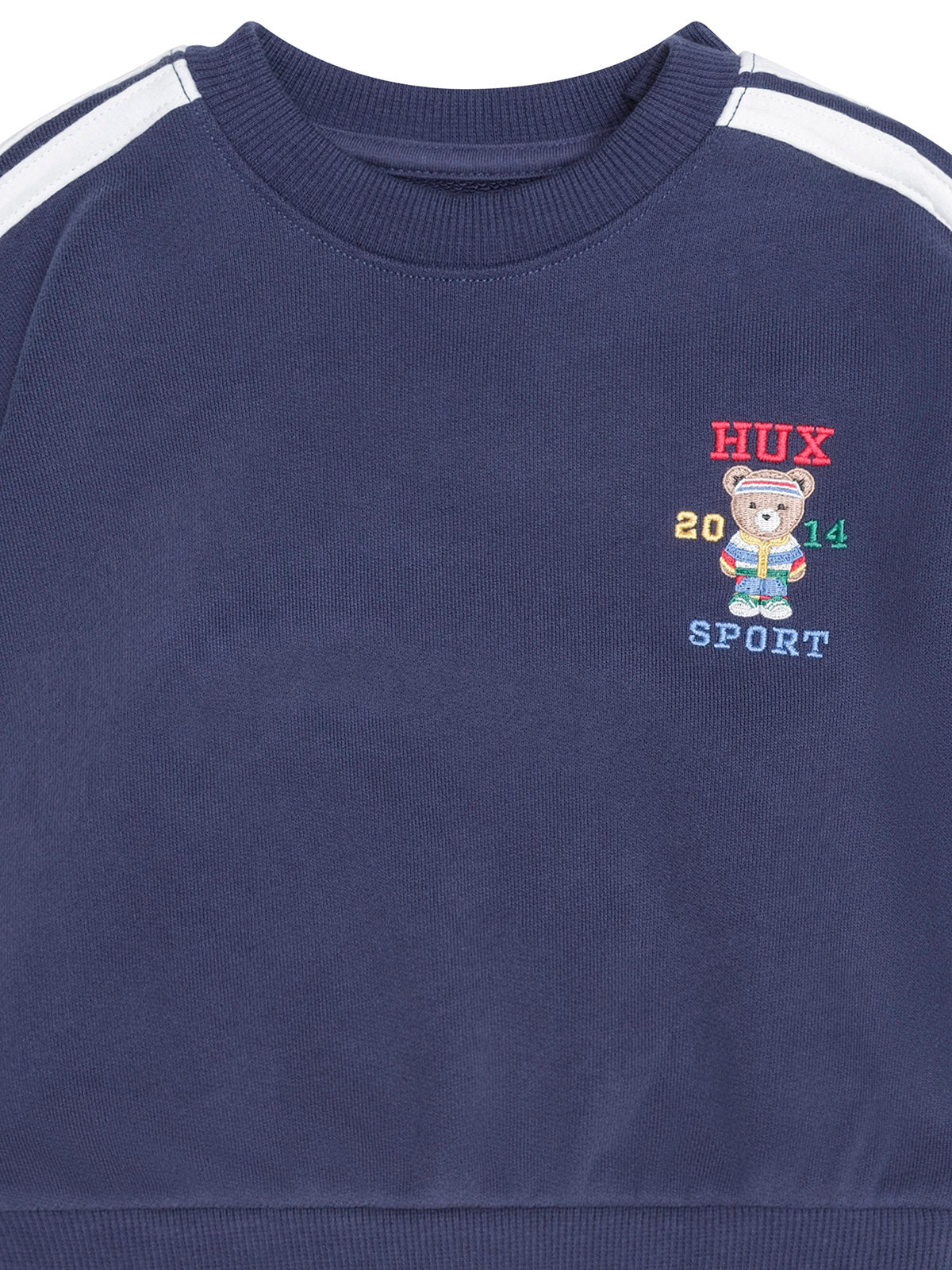 Huxbaby Hux Sport Sporty Stripe Sweatshirt Ink