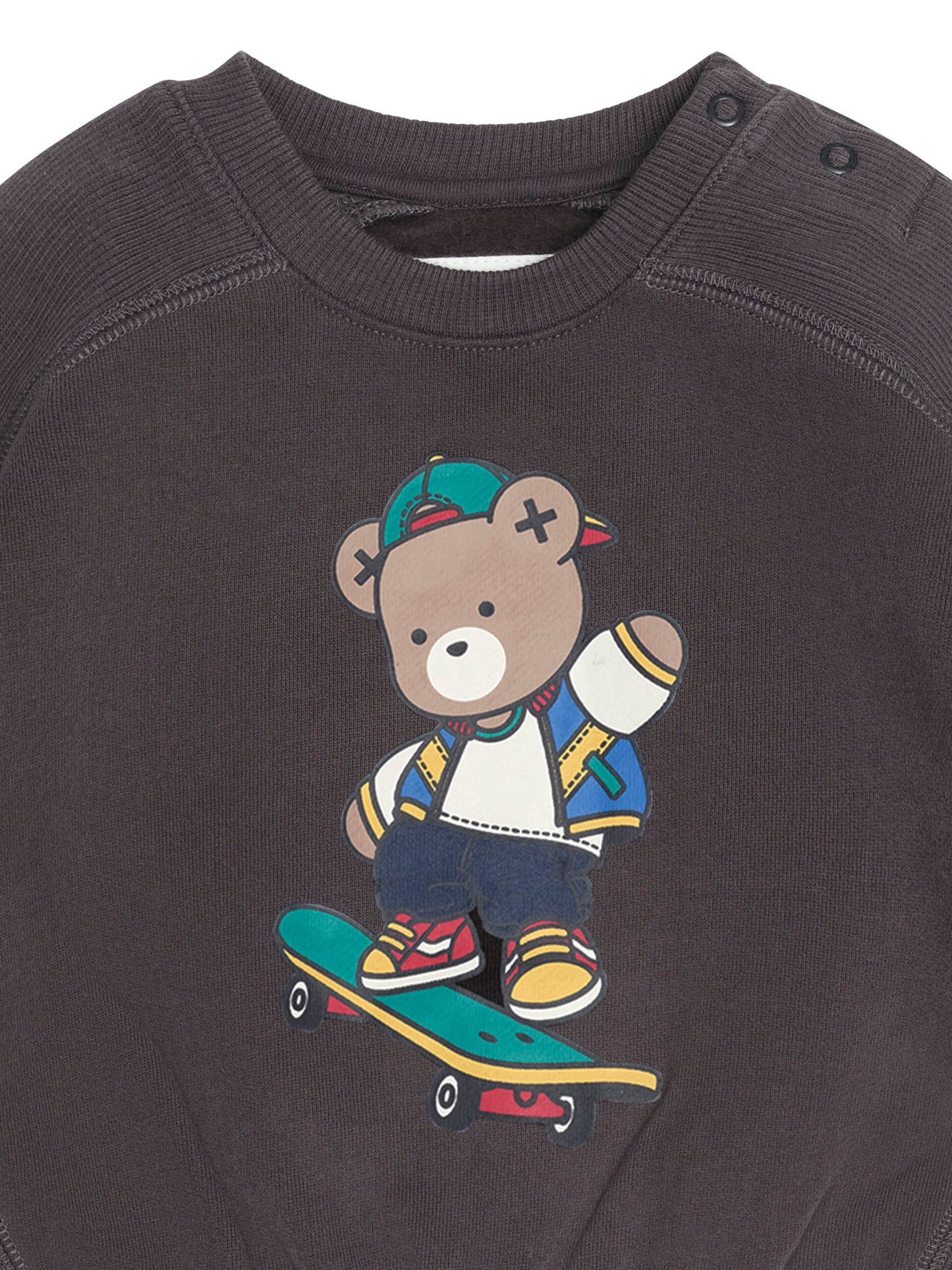 Huxbaby Skater Hux Sweatshirt Soft Black