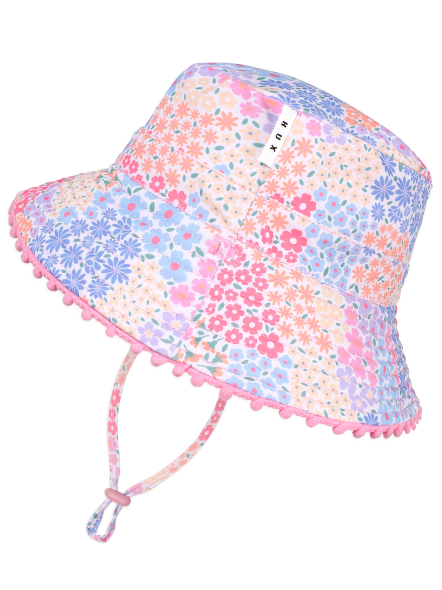 Huxbaby Reversible Swim Hat Floral Bloom