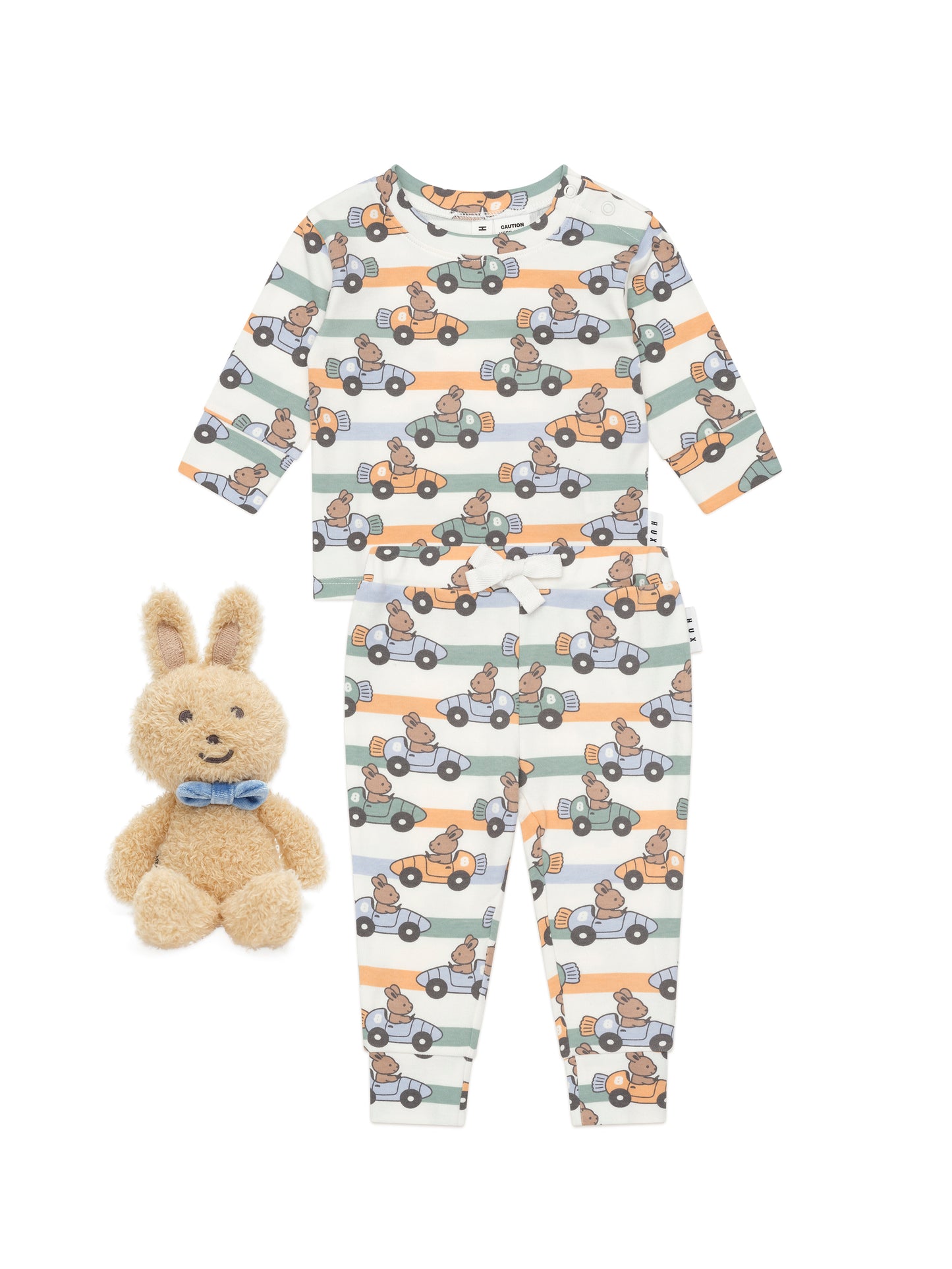 Huxbaby Carrot Car Pyjama Set + Friend