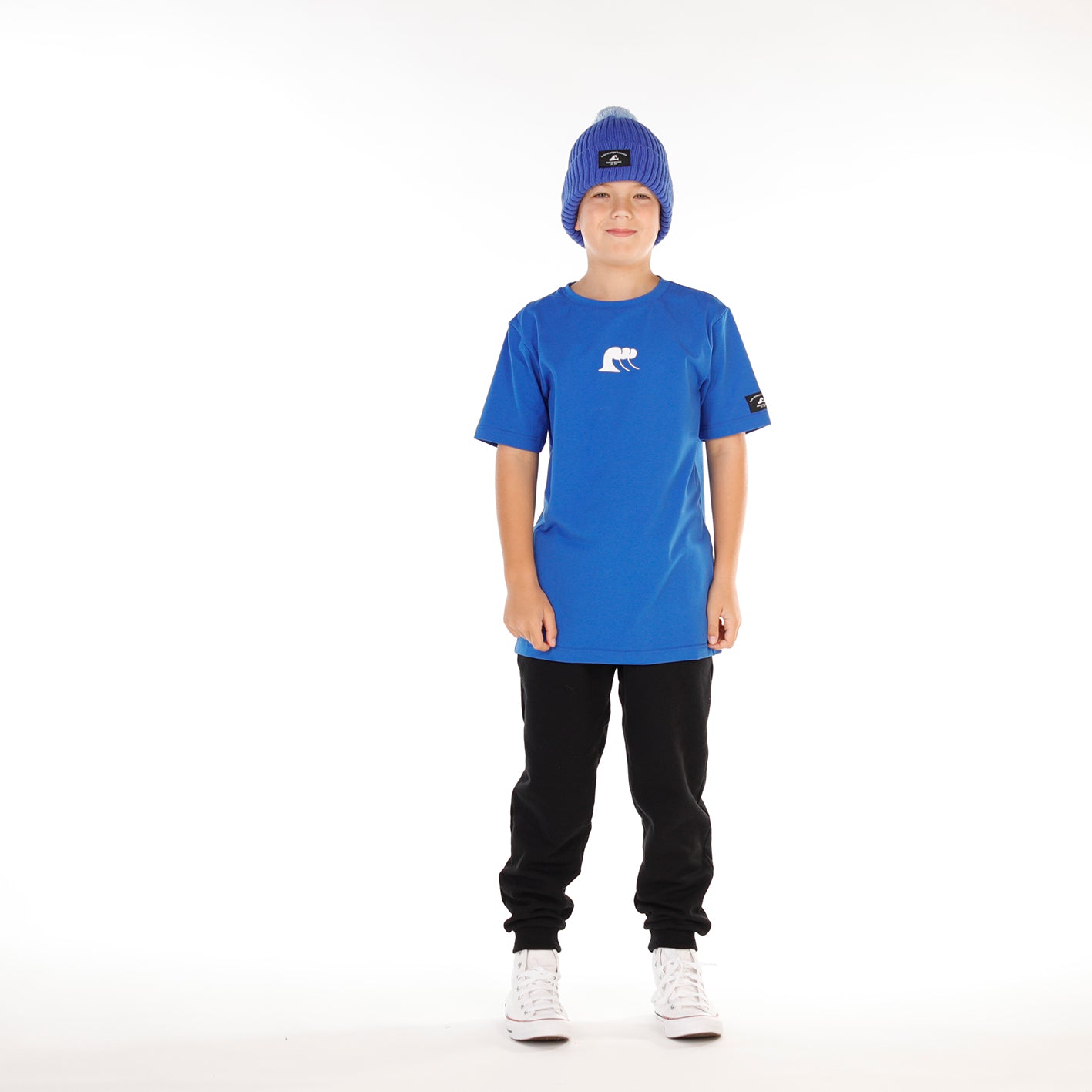 Hello Stranger Explorer Tee Blue