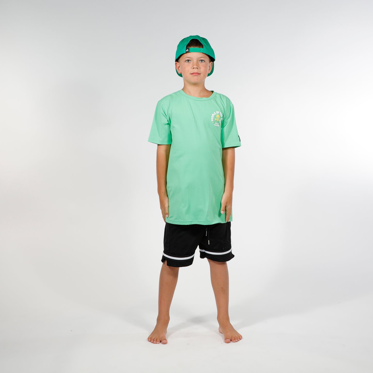 Hello Stranger People Of The Sun Short Sleeve Tee Green