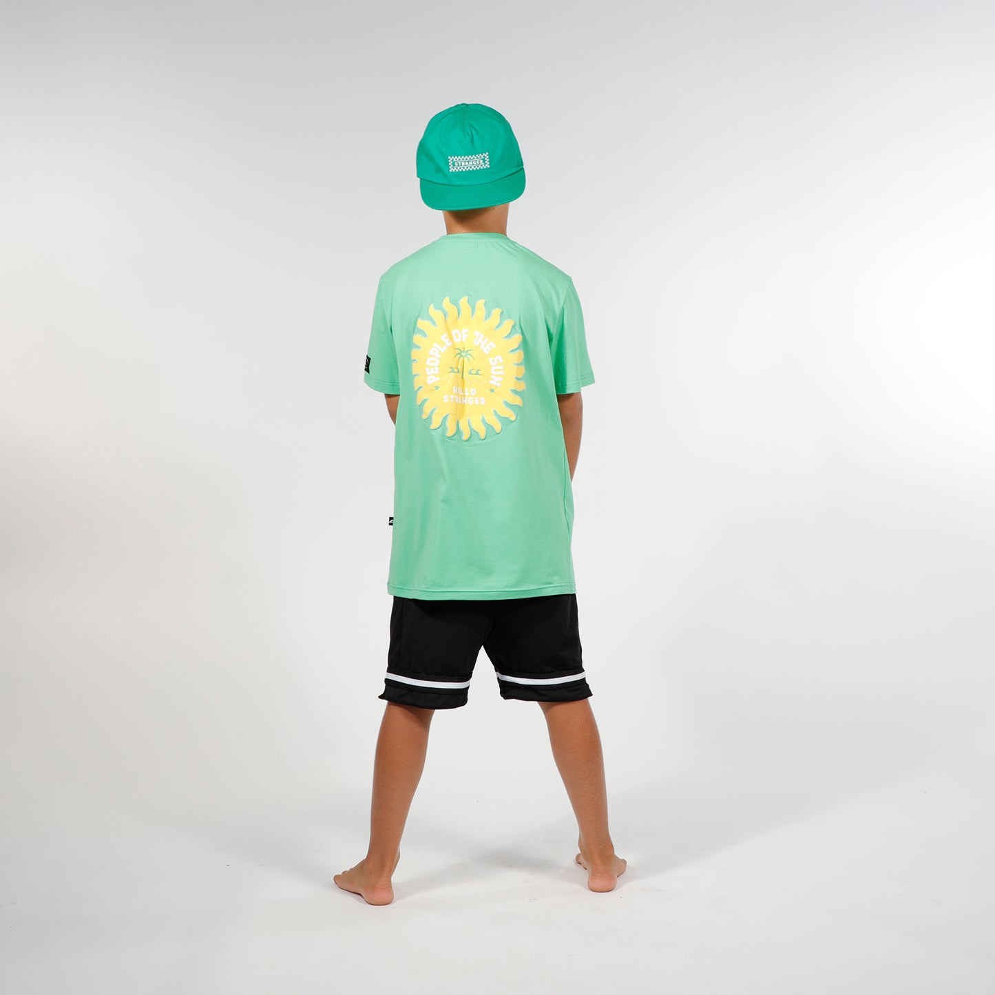 Hello Stranger People Of The Sun Short Sleeve Tee Green