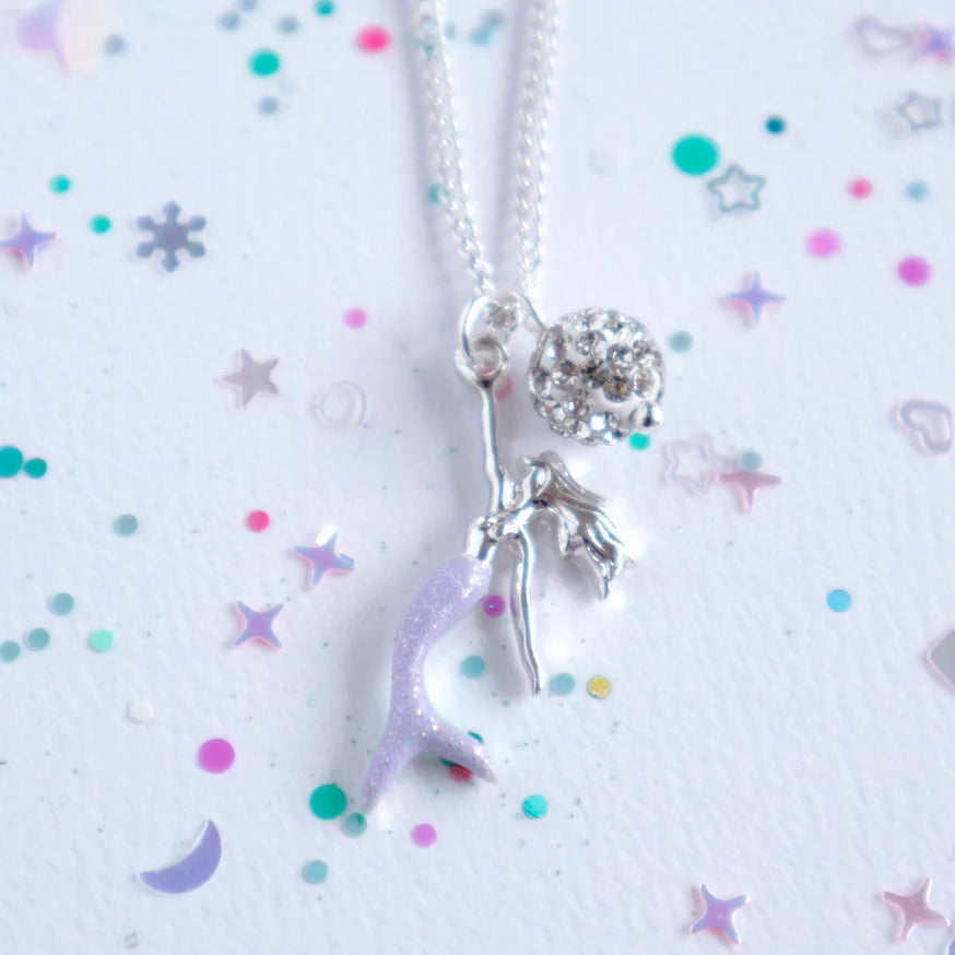 Lauren Hinkley Purple Mermaid Necklace