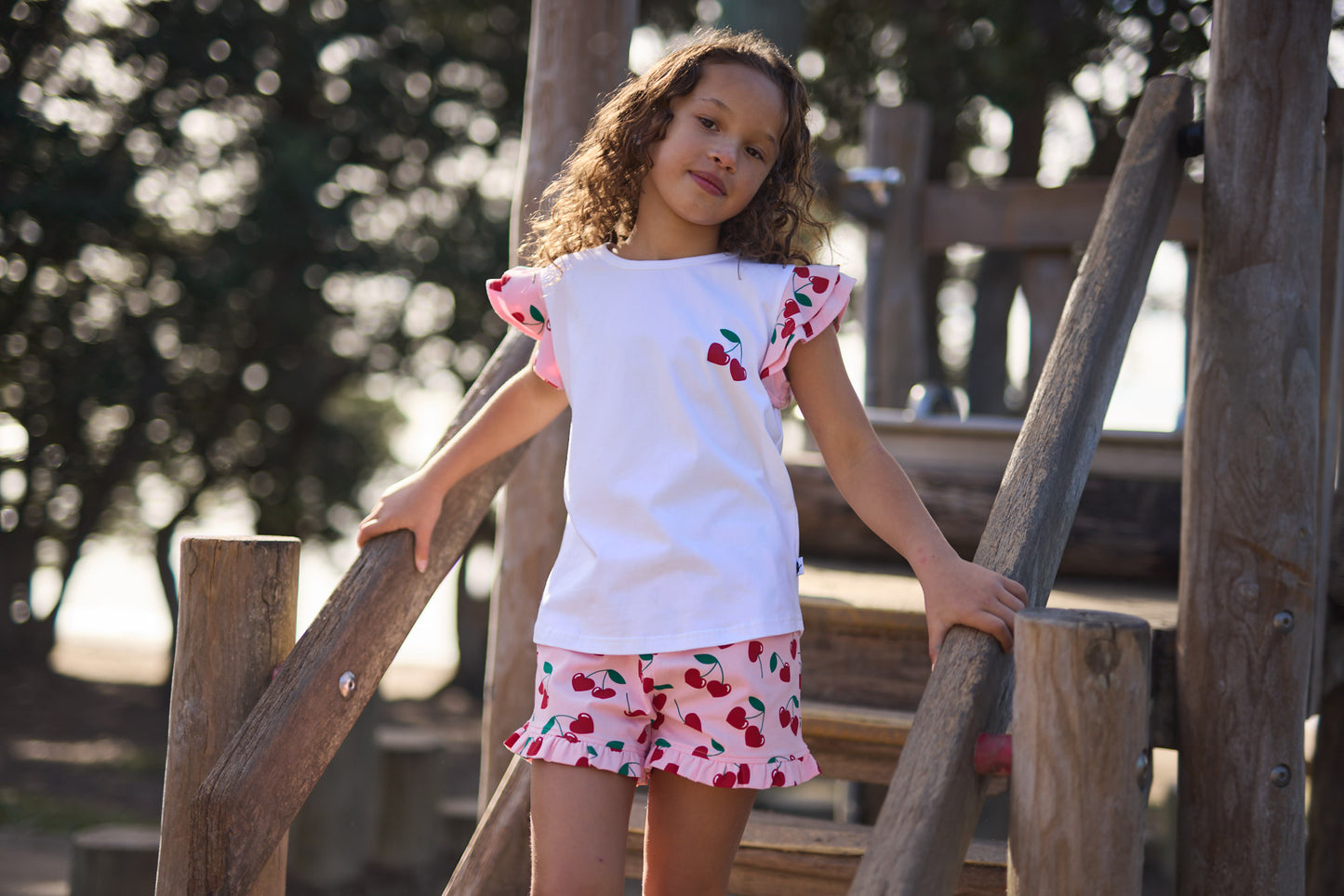 Radicool Cherries Frill Short