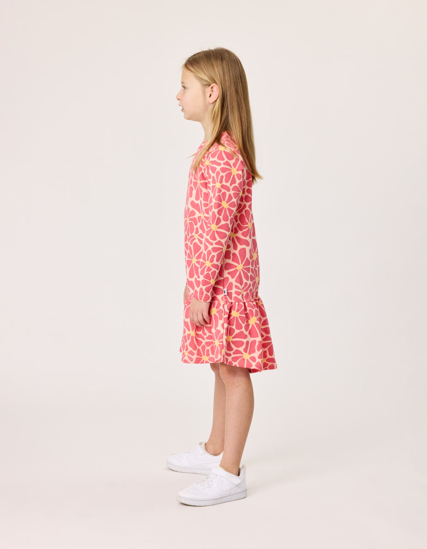 Radicool Groovy Floral Frill Dress