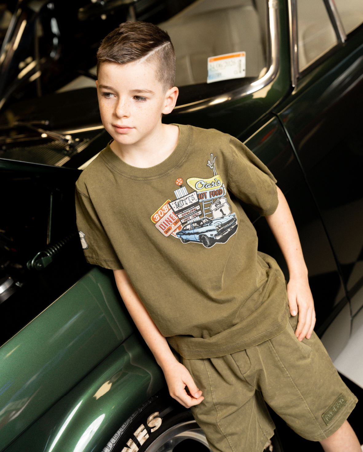 Band of Boys Khaki Shorts