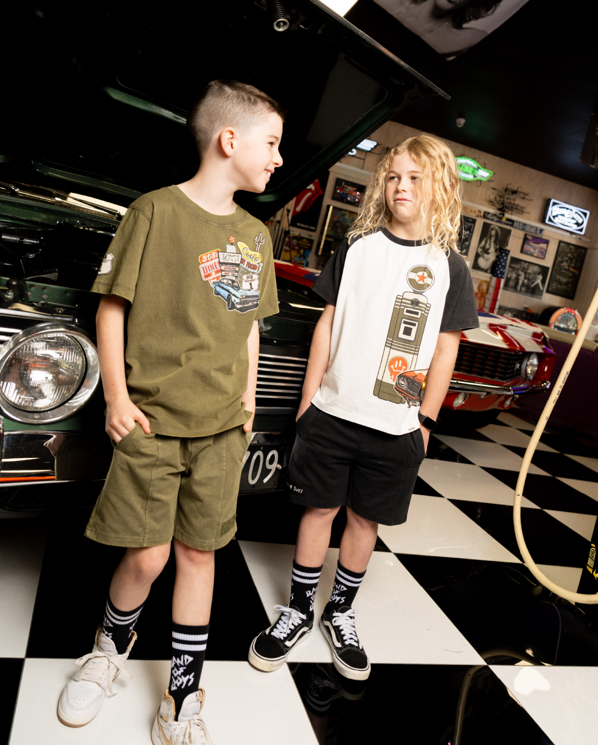 Band of Boys Khaki Shorts