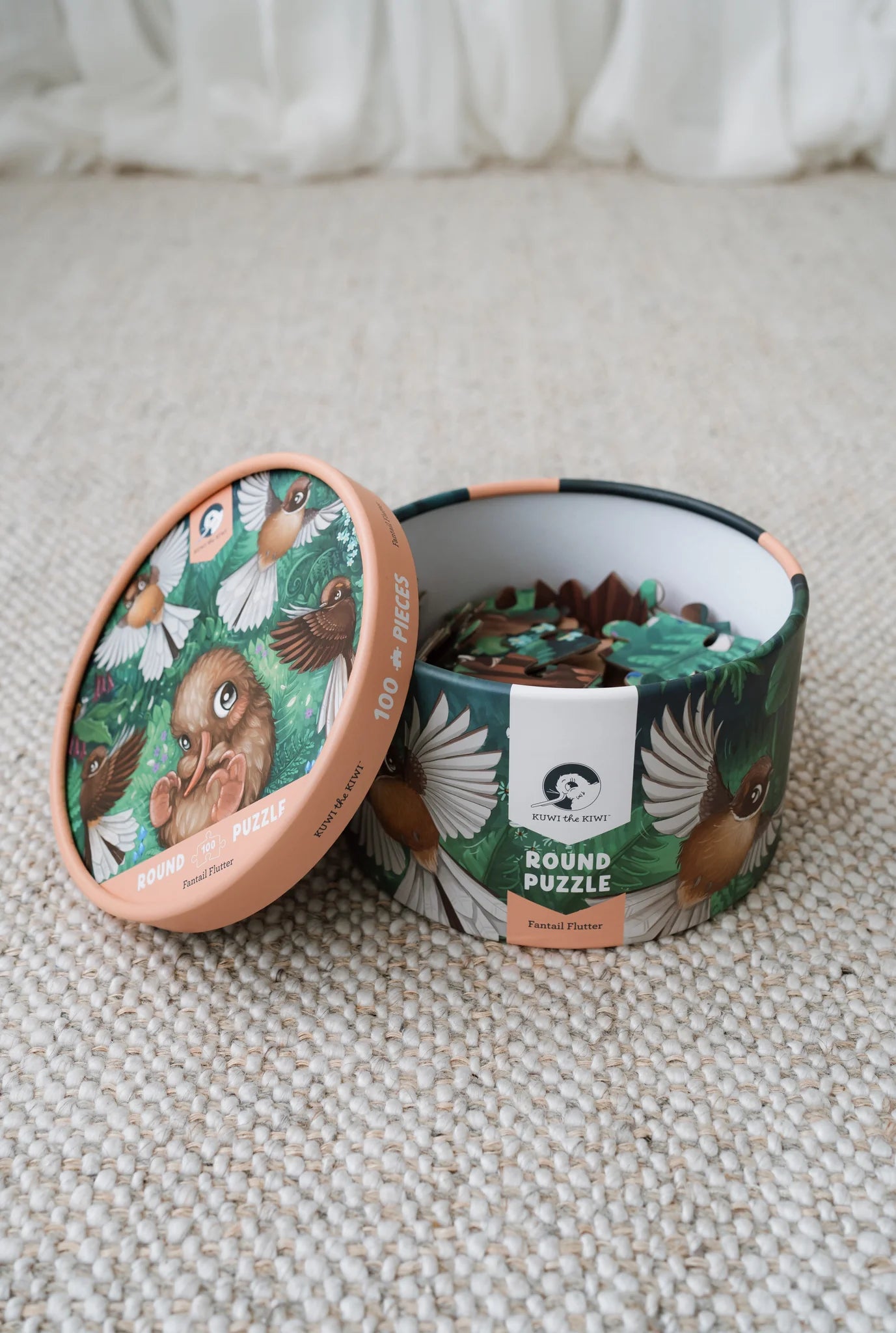 Kuwi Puzzle | Fantail Flurry 100 piece