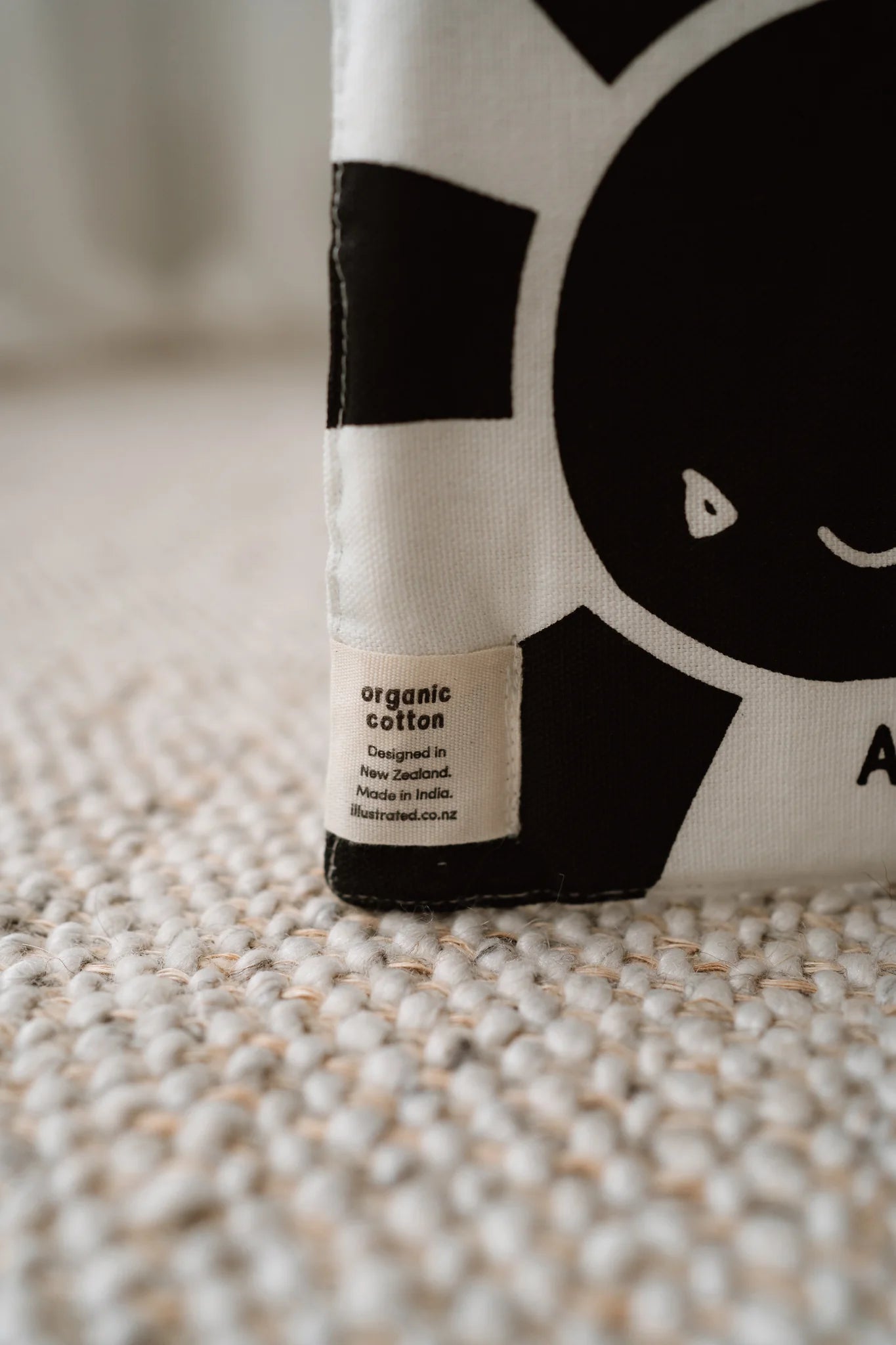 Sleepy Kiwi Fabric Book