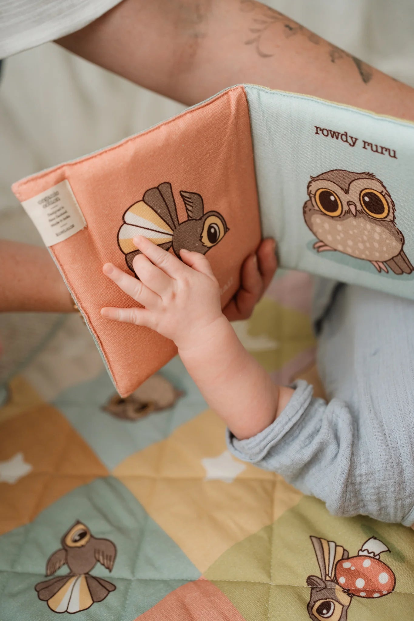 Kuwi Fabric Book of Birds