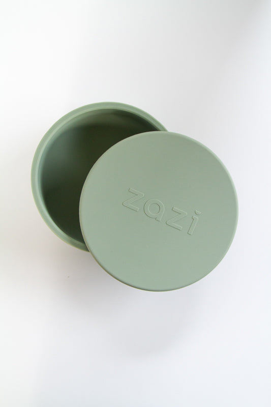 Zazi Clever Bowl with lid Sage