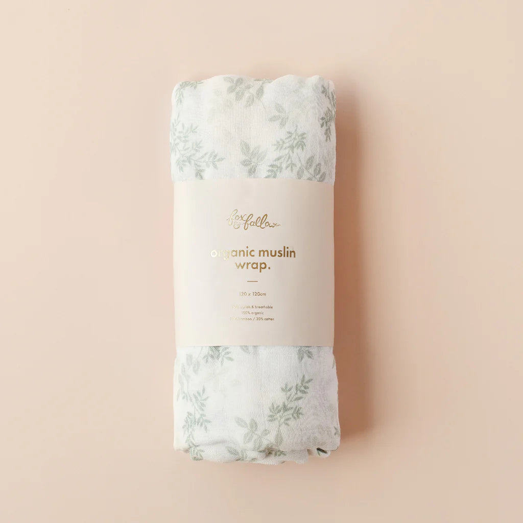 Fox & Fallow Cypress Organic Muslin Wrap