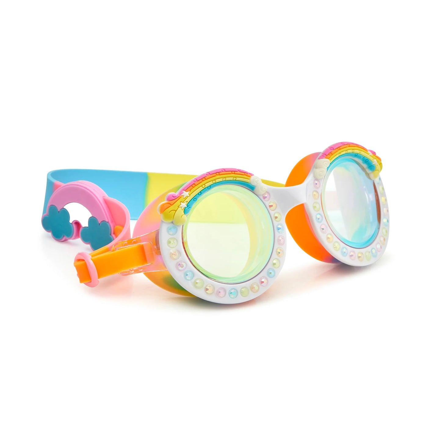 Bling2O Rainbow Good Vibes Swim Goggles