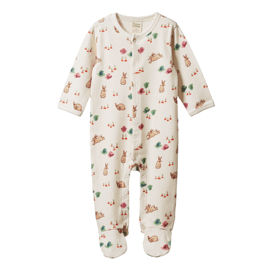 Nature Baby Stretch & Grow Country Bunny Print
