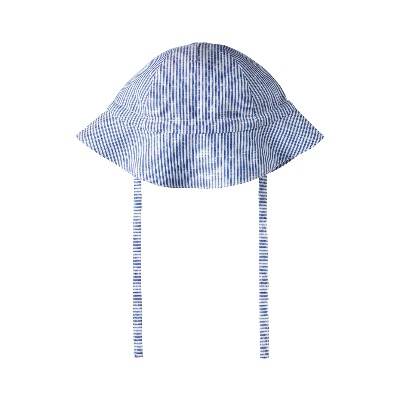 Nature Baby Linen Sunhat Blue Stripe