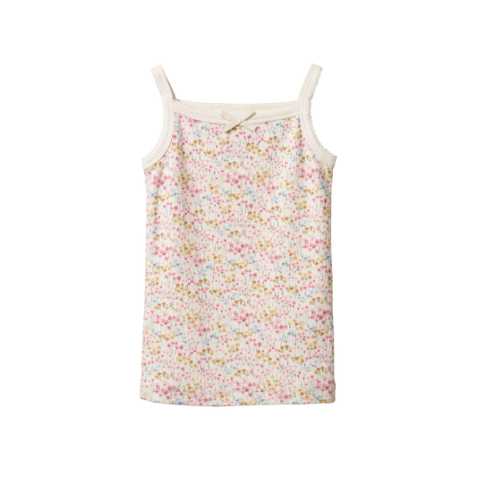 Nature Baby Camisole Wildflower Mountain Print
