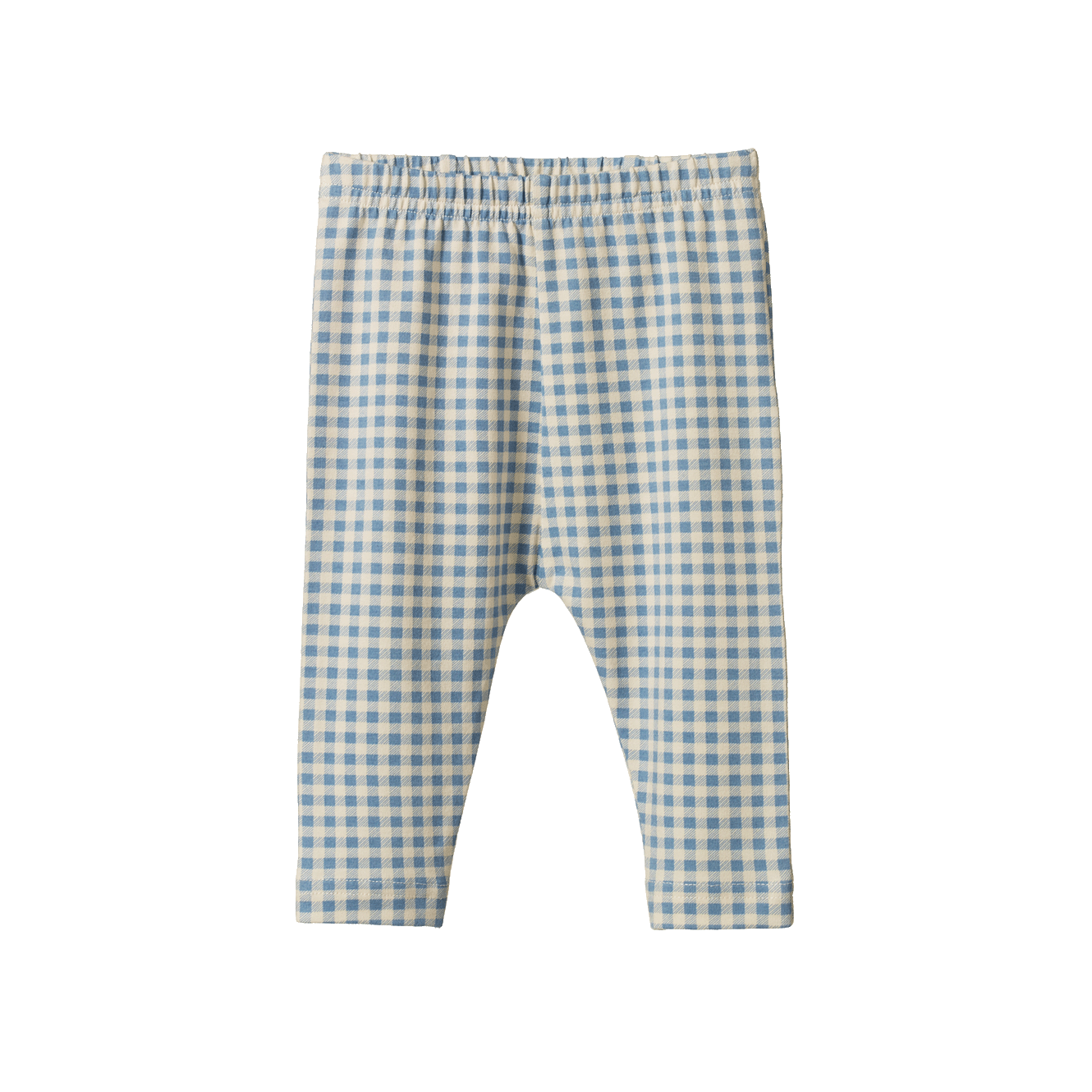Nature Baby Leggings Blue Gingham