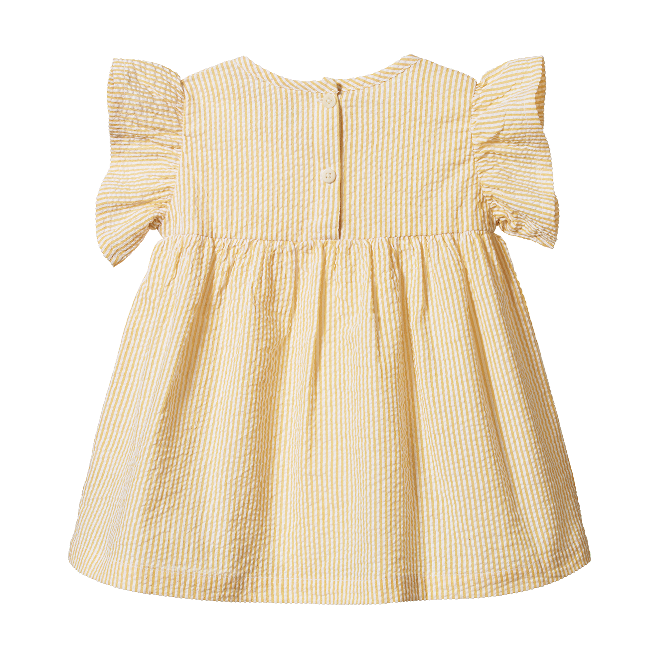 Nature Baby Bonnie Dress Golden Stripe