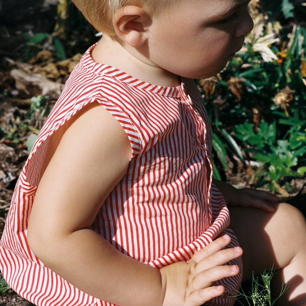 Nature Baby Cedar Suit Meri Stripe