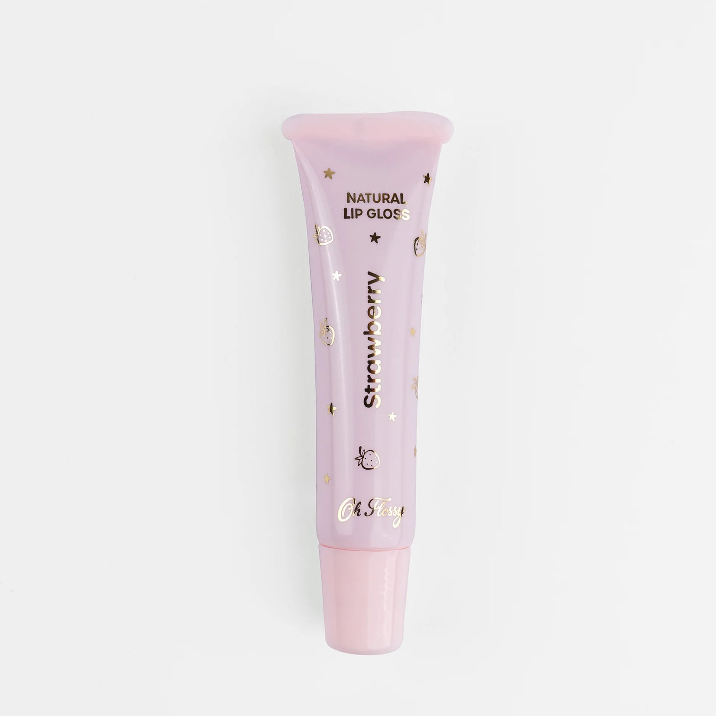 Oh Flossy Natural Lip Gloss Strawberry