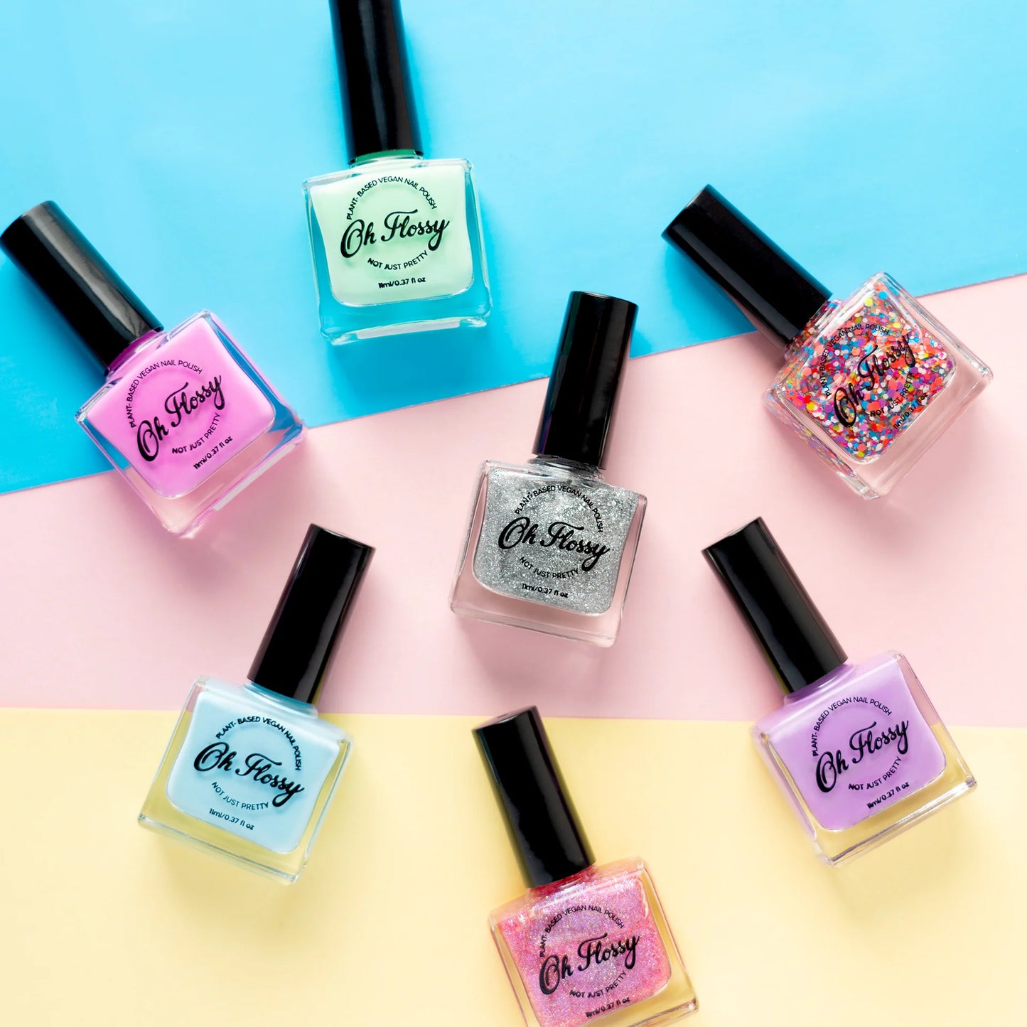 Oh Flossy Nail Polish Cream Pink