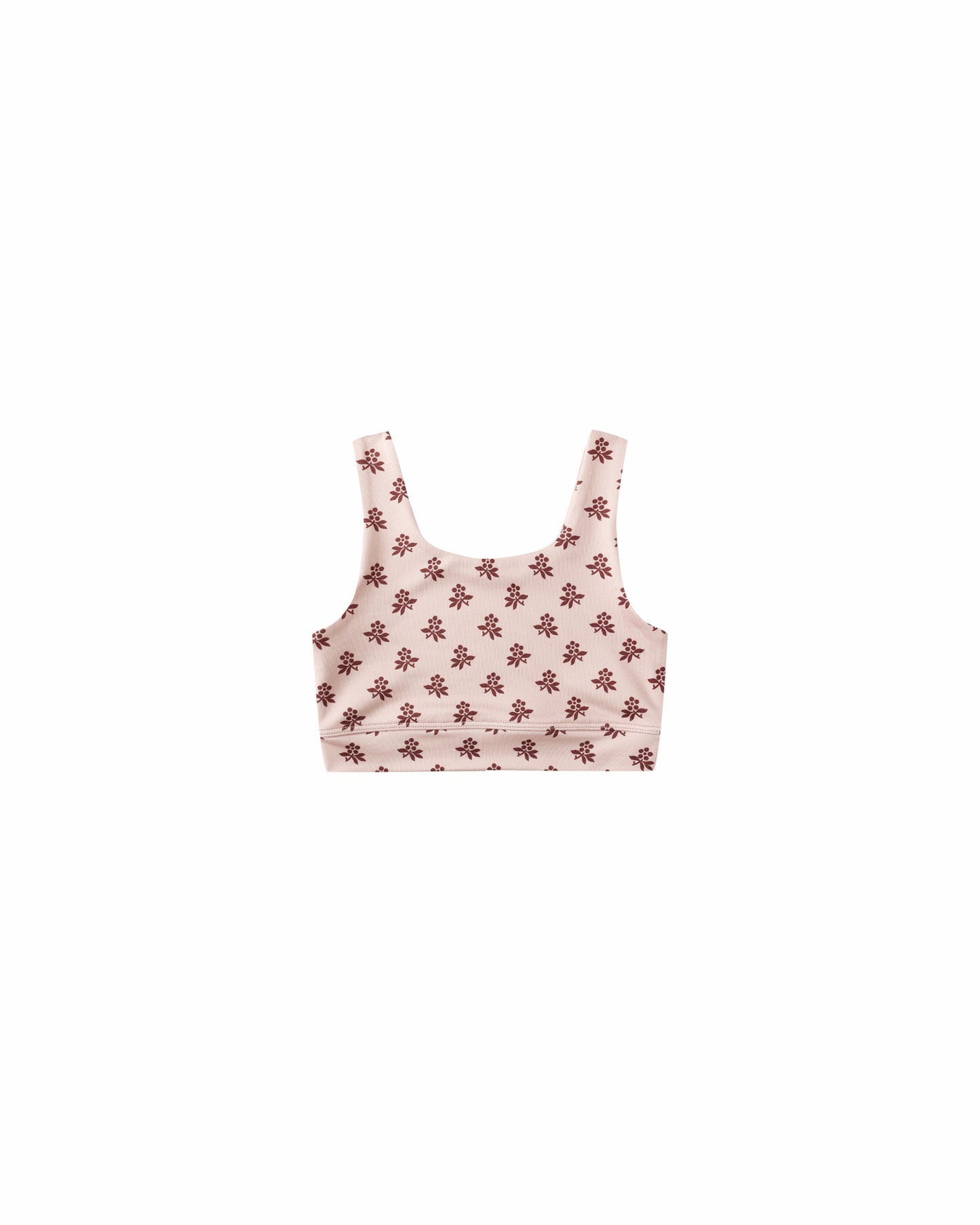 Rylee + Cru Swift Sports Bra | Blush Fleur *Pre-Order*